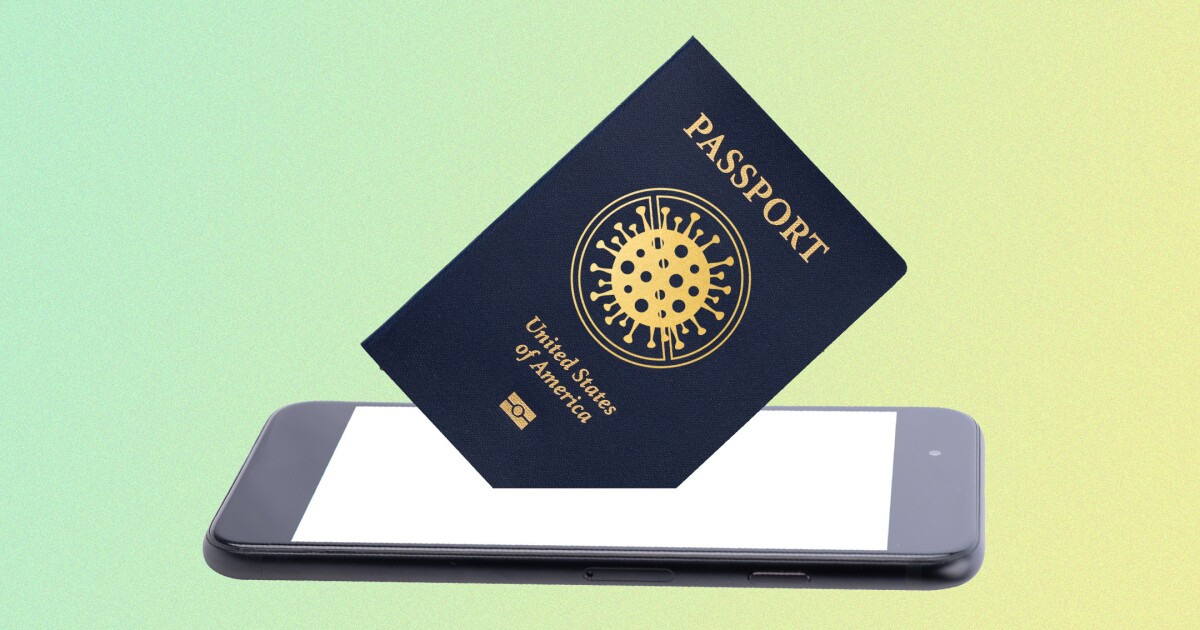 Q A What Are Covid 19 Vaccine Passports Los Angeles Times Q A What Are Covid 19 Vaccine Passports Los Angeles Times