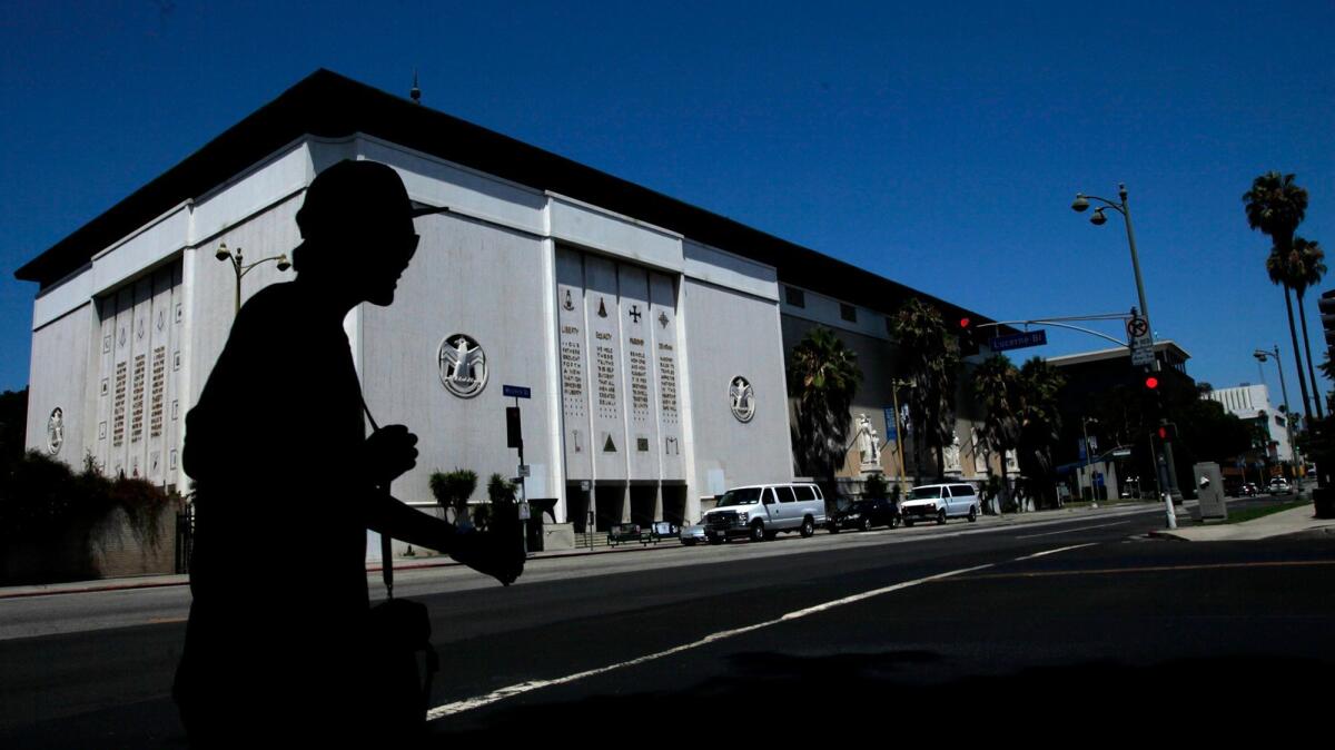 The former Scottish Rite Temple on Wilshire Boulevard in Los Angeles will become a private art museum.