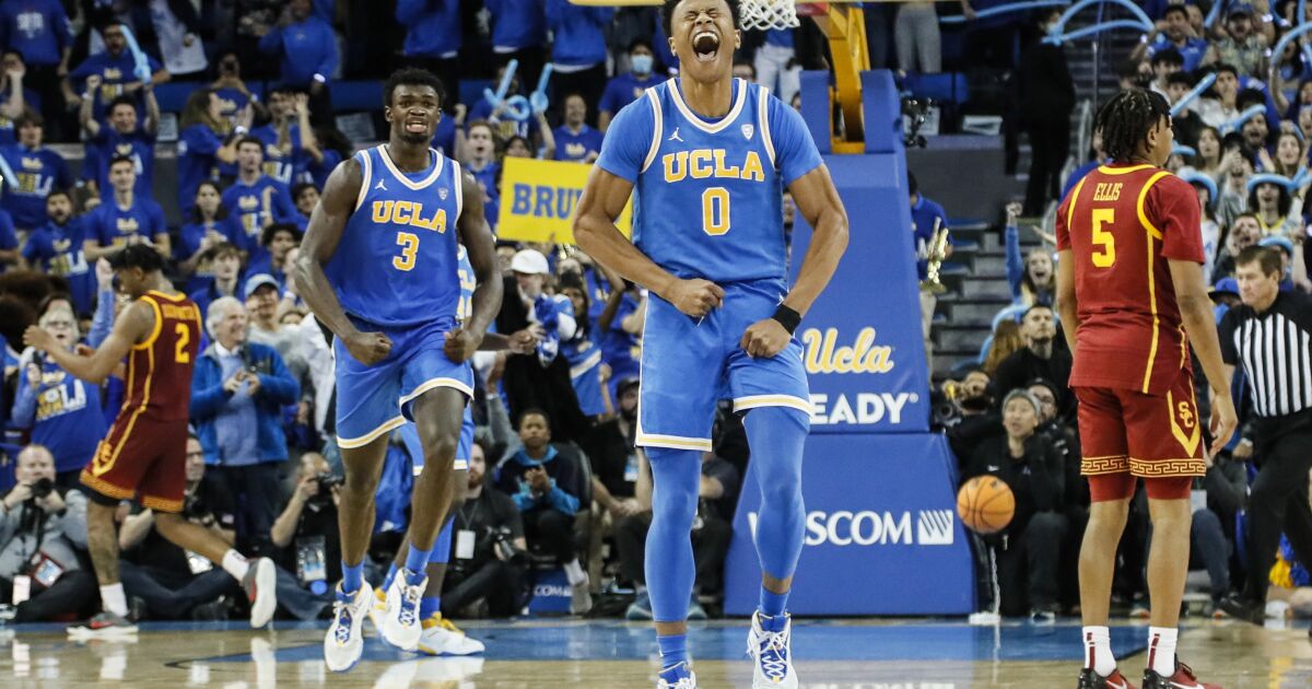 UCLA fights off USC comeback to extend winning streak to 11 Los