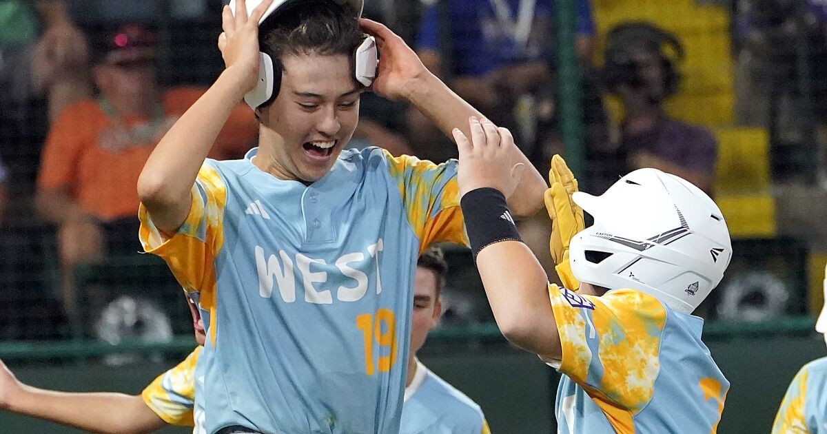 California Tracks;  Taiwan pulls off a perfect game in the Little League World Series