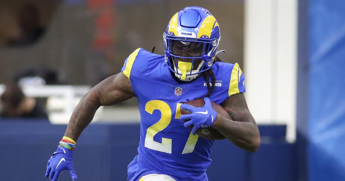 Rams waive RB Darrell Henderson after three-plus seasons in Los