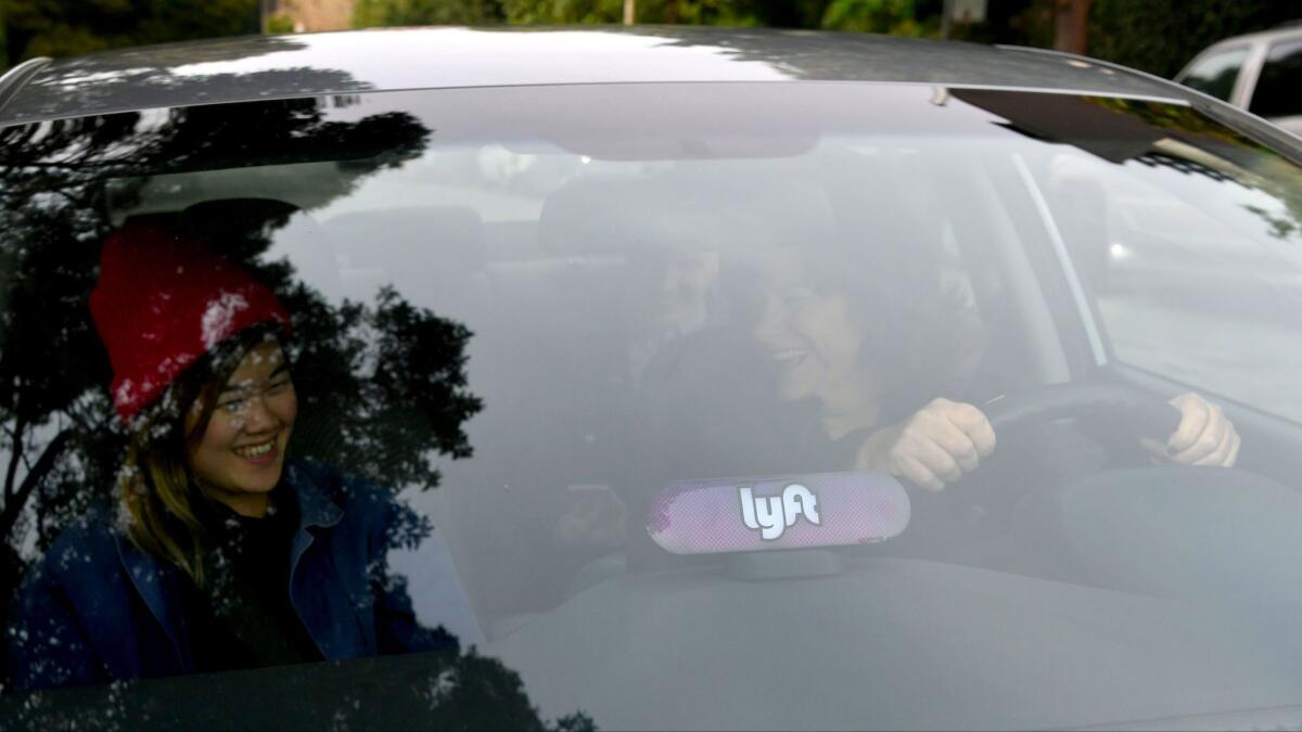 A Lyft general manager is on his way to the White House.