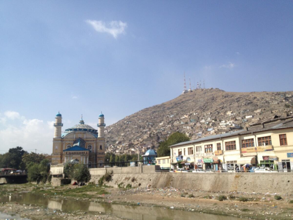 A view of the Shah-Do Shamshira in Kabul, Afghanistan, shown in October 2014. A woman was killed by a mob near the shrine March 19 after reportedly burning a Koran.