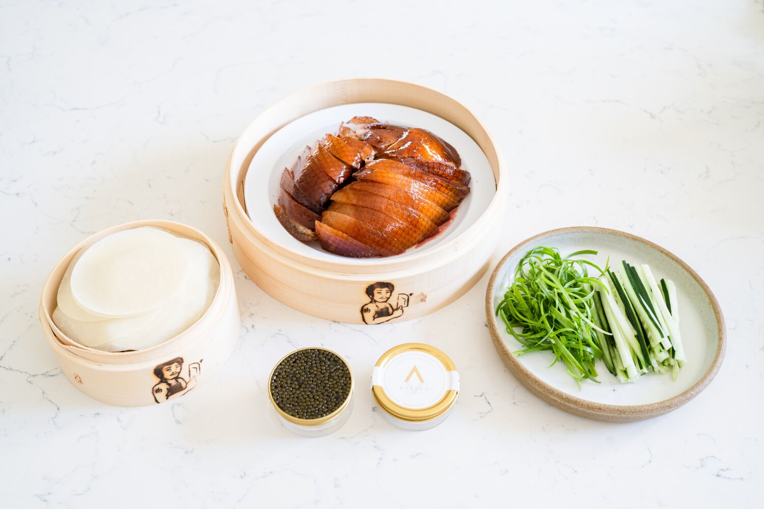 In Sherman Oaks' future: this Cantonese barbecue specialist's dry-aged duck with caviar