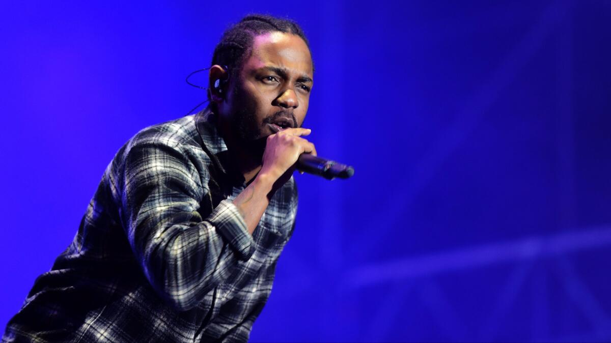 Kendrick Lamar is among the acts scheduled to perform at this weekend's FYF Fest.