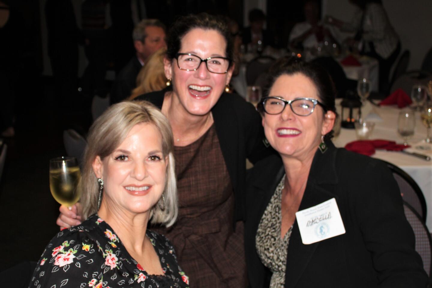 PBTC board members: secretary Susan Crowers, Jane Knobb and treasurer Marcella Bothwell