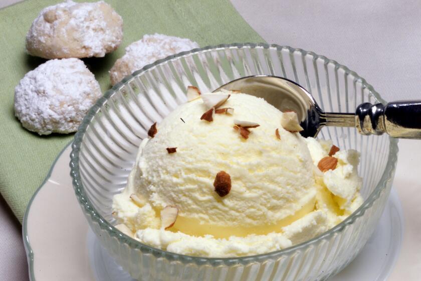 Recipe: Bitter Almond Ice Cream