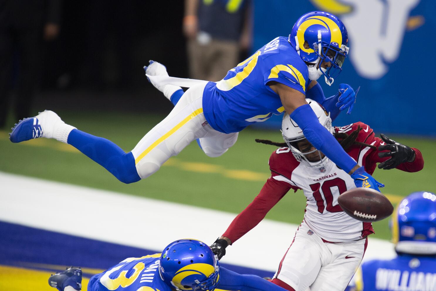 Rams' Jalen Ramsey looks to neutralize Packers' Davante Adams - Los Angeles  Times