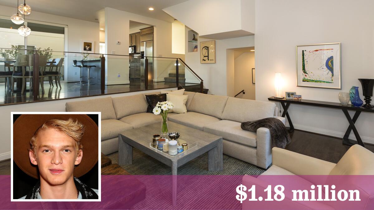 Cody Simpson bought a contemporary town house in West Hollywood for $1.18 million.