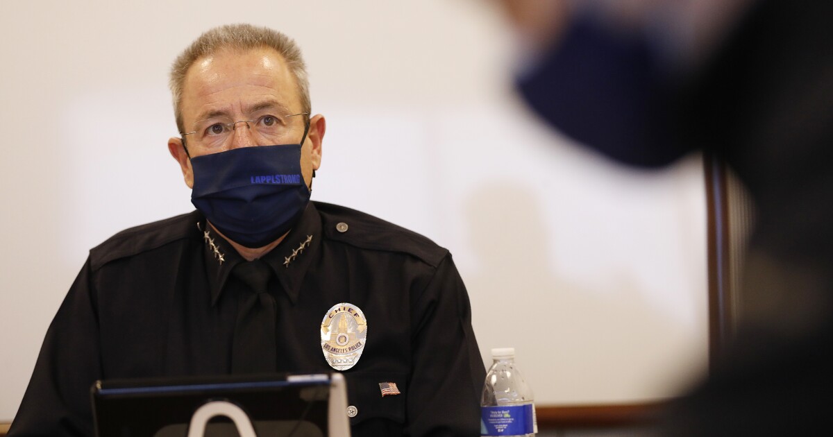 LAPD obtained hundreds of complaints about officers not putting on COVID masks, but punished handful of