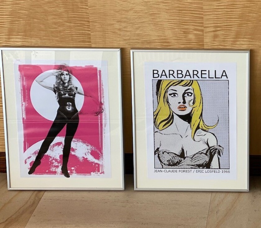 Smaller pieces of Barbarella-inspired art were stolen from Barbarella Restaurant & Bar on Aug. 22.
