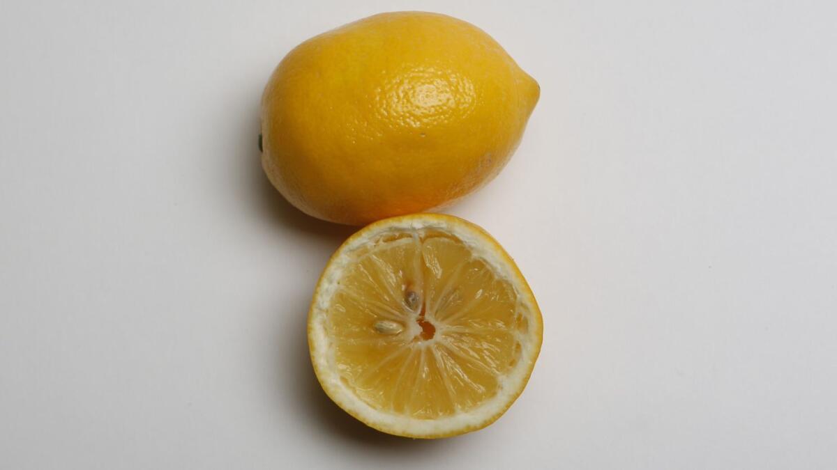 California is the top grower of lemons in the United States.