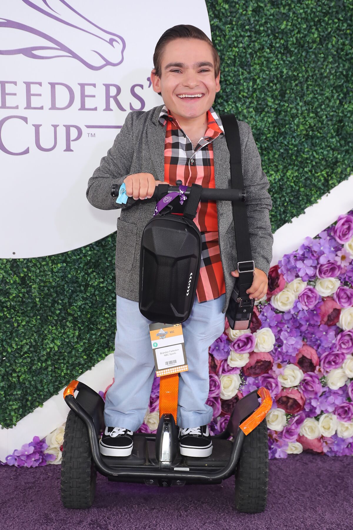 Brandon Farbstein photographed last November at the 2021 Breeders' Cup VIP Event at Del Mar Racetrack in Del Mar.