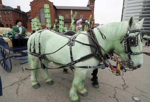 St. Patrick's Day Parade in Pittsburgh, Pennsylvania