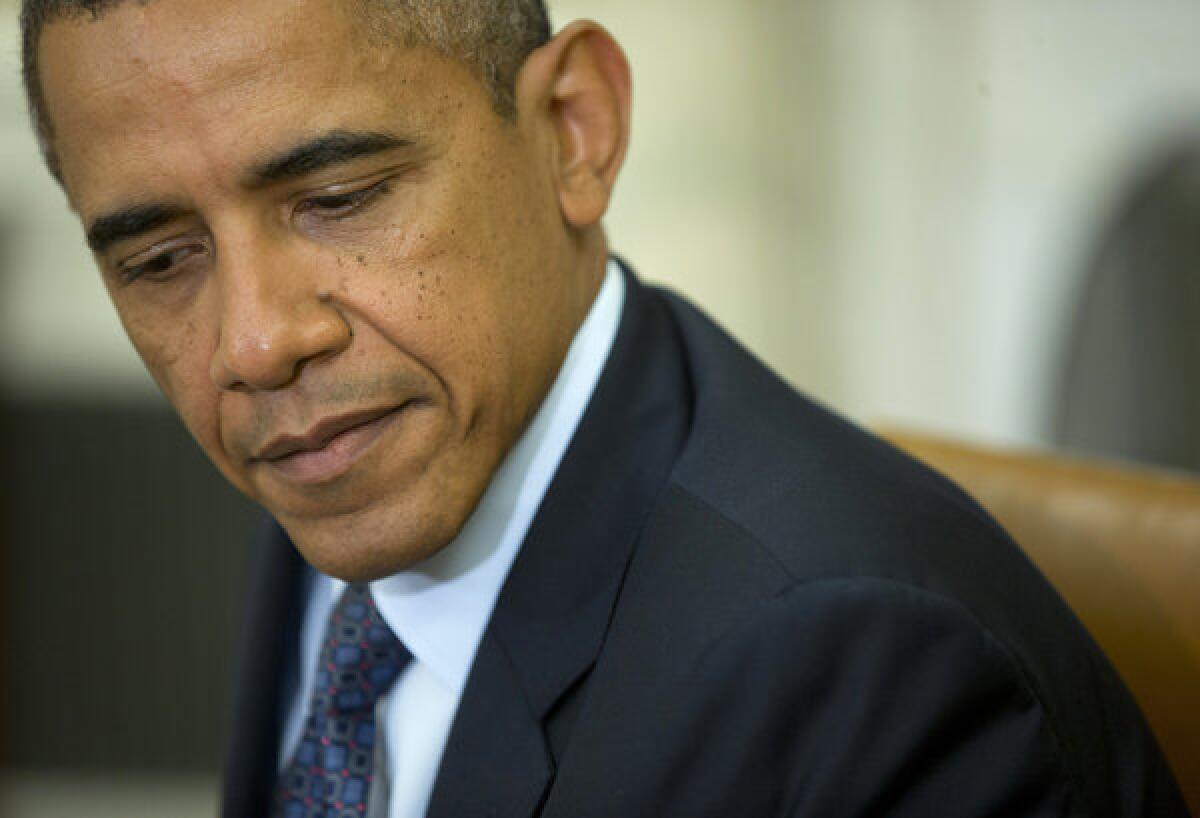 President Obama isn't ruling out the use of military force against Syria.
