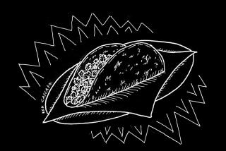 Drawing of a taco 
