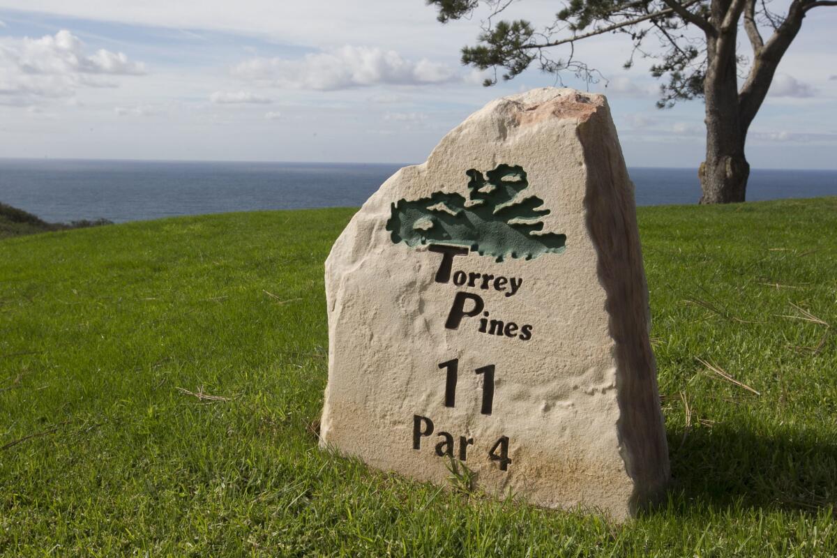 The 36-hole municipal public golf facility Torrey Pines Golf Course offers ocean views and is owend by the city of San Diego.