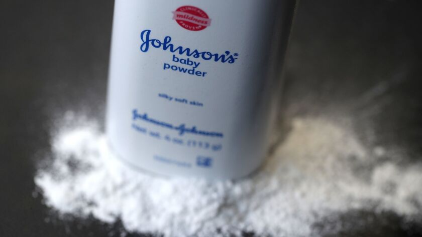 Johnson & Johnson faces more than 14,000 claims that its talc-based powders caused ovarian cancer and mesothelioma, a rare cancer linked to asbestos exposure.