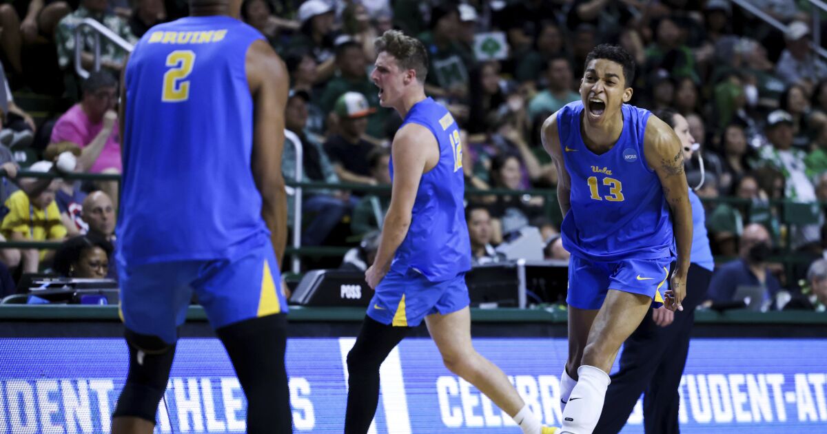 UCLA defeats Hawaii for its 20th NCAA men’s volleyball title and first since 2006