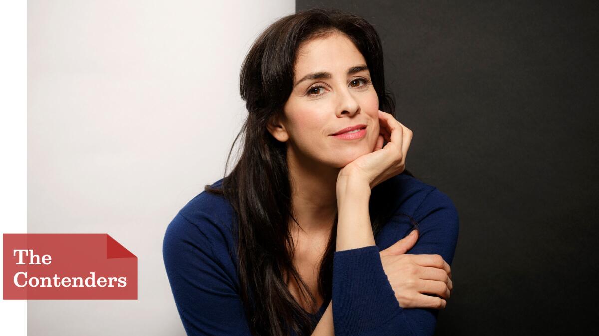 Sarah Silverman dives deeply into drama in "I Smile Back." "Comedy is very different from drama, but they share an adjacent wall," she says.