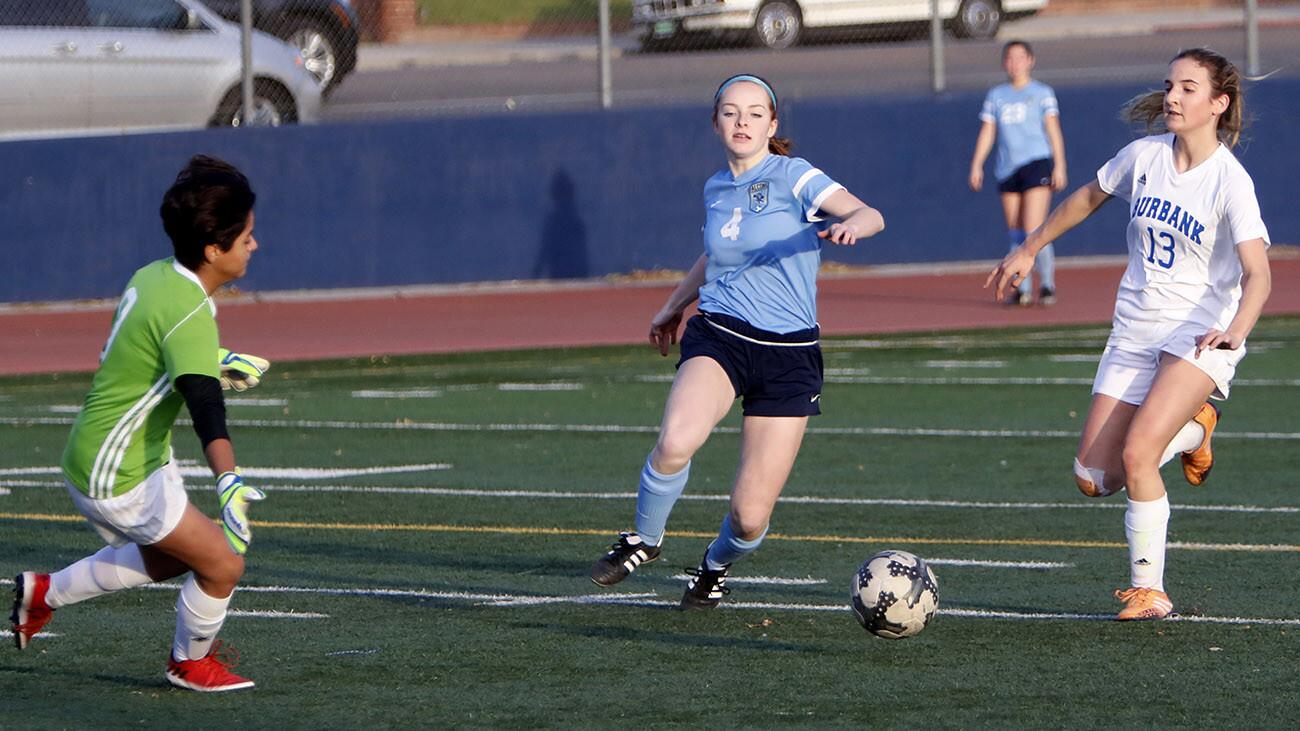 Photo Gallery: Crescenta Valley High School girls soccer vs. Burbank High School