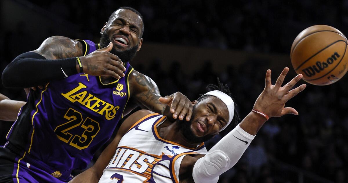 La séquence de victoires des Lakers contre les Phoenix Suns se termine par une défaite éclatante