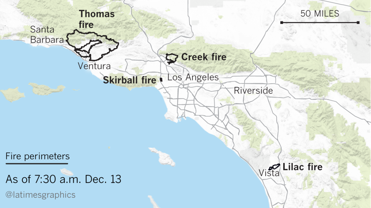 southern california fires live updates: new evacuation