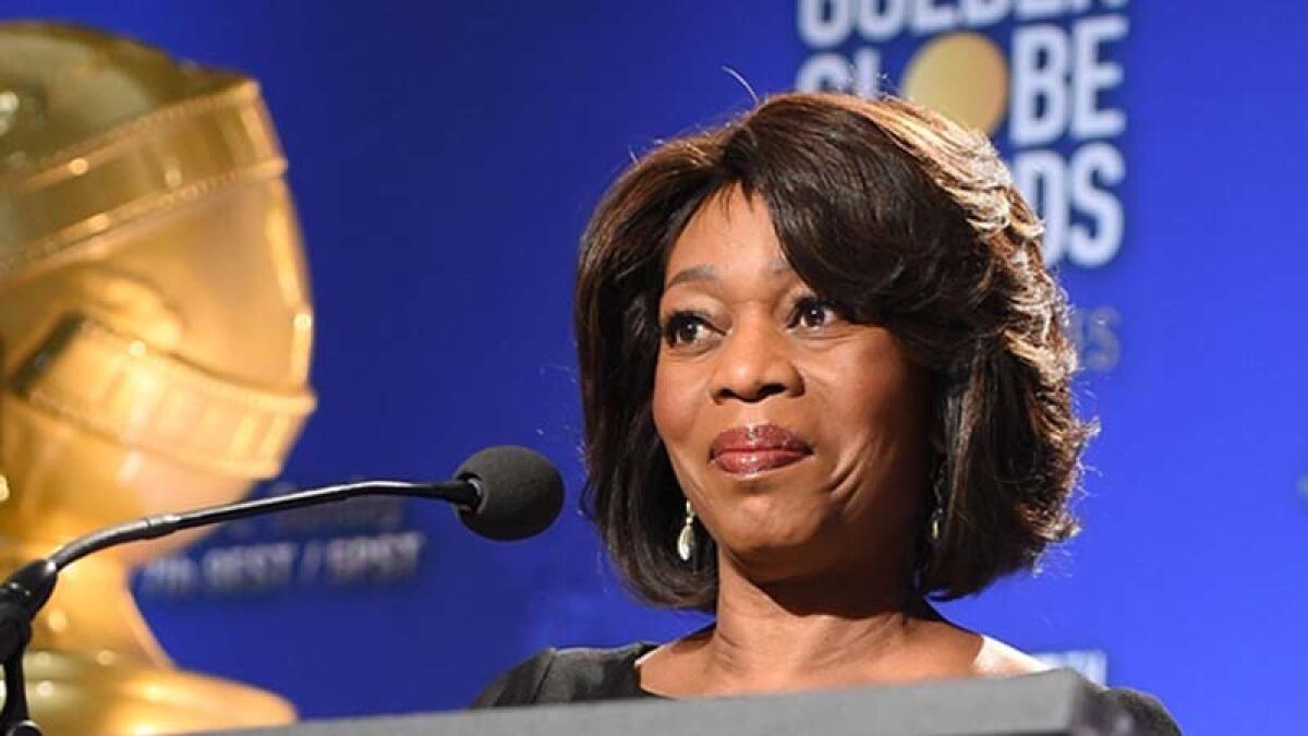 Alfre Woodard was among those announcing nominees for the 2018 Golden Globe Awards.