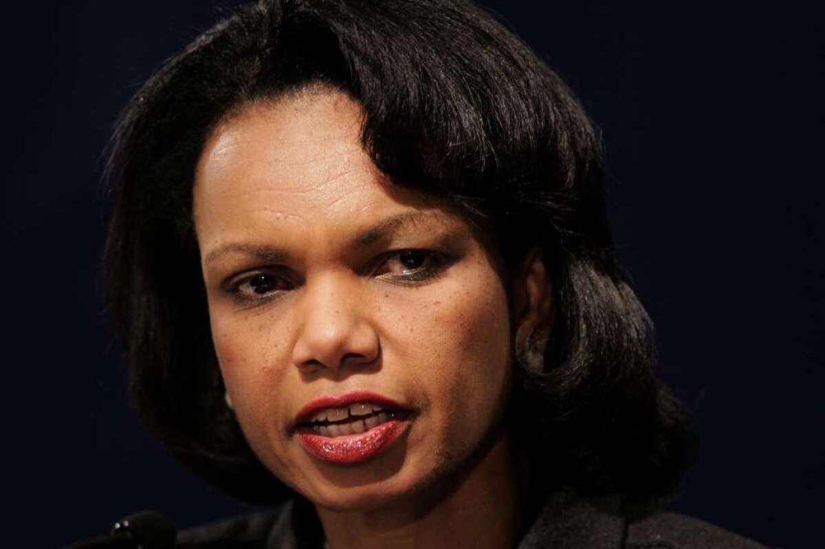 Condoleezza Rice has her reasons for wanting to be on the College Football Playoff committee.