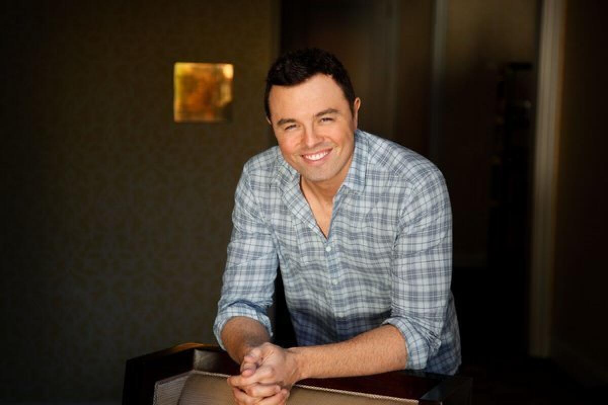 Seth MacFarlane will help announce the Oscar nominations today and host the show on Feb. 24.