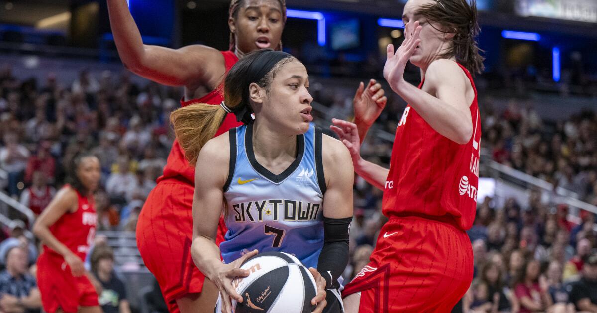 Chennedy Carter allegedly harassed by man asking about Caitlin Clark Chennedy Carter allegedly harassed by man asking about Caitlin Clark