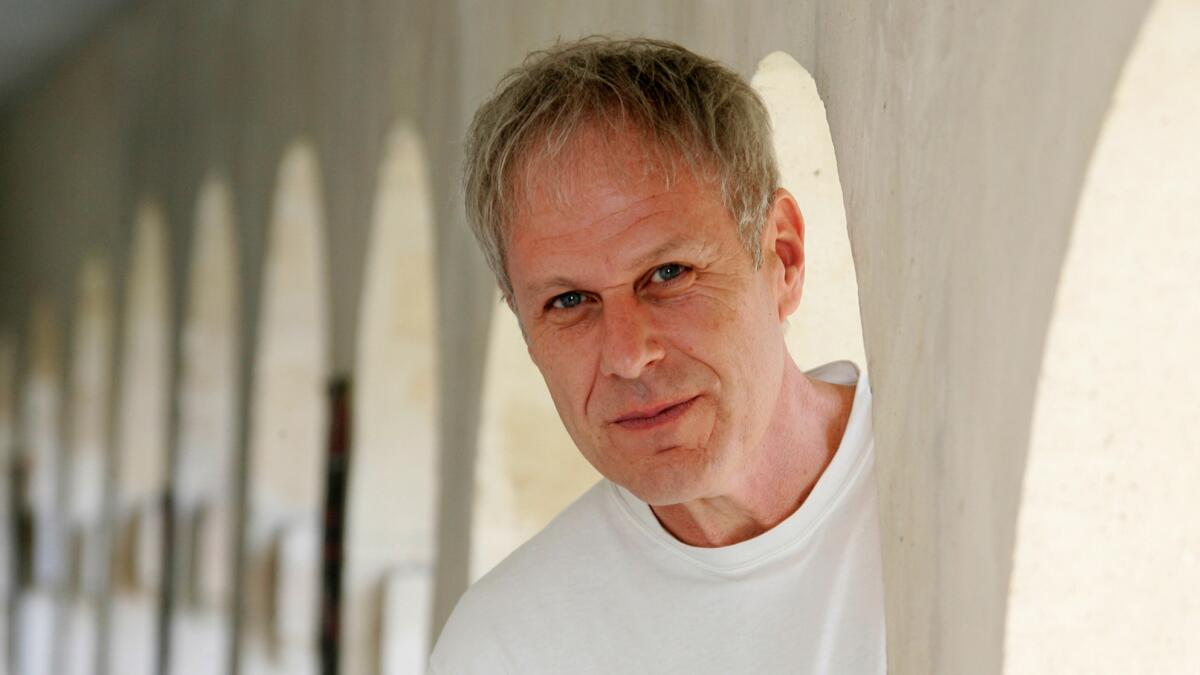 Writer and artist Dennis Cooper in Paris in 2007.