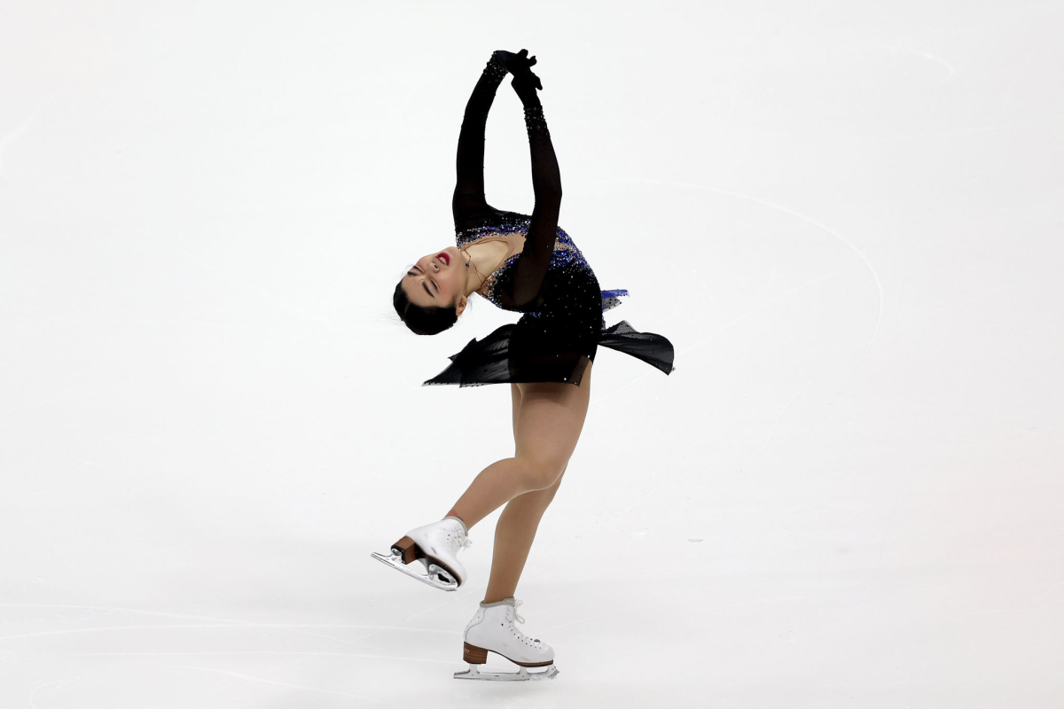 Karen Chen competes at the U.S. figure skating championships Thursday.
