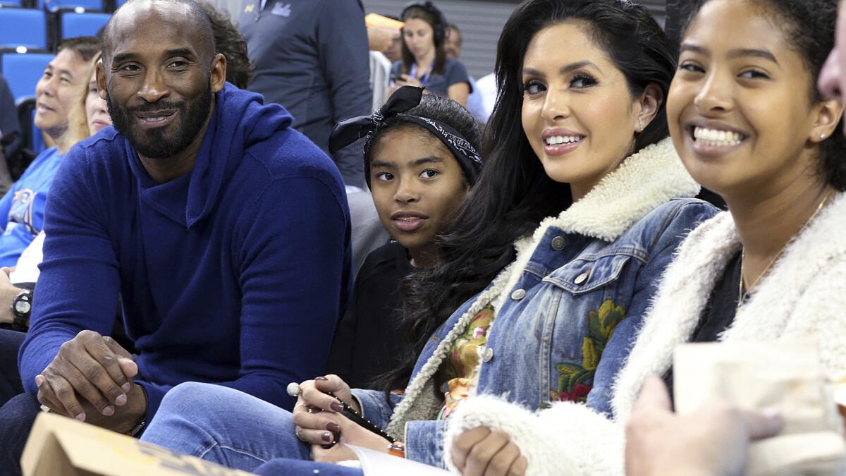 Kobe, Vanessa Bryant to try for fifth child in attempt to have a