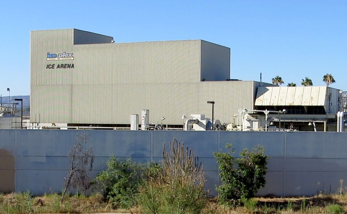Escondido's Goal Line energy plant, which powered Ice-Plex, which closed July 2.