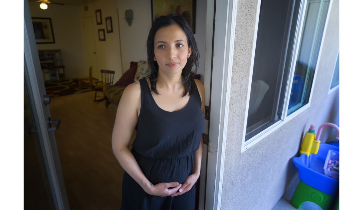 Now back at her apartment in the north county, Maria Solis spoke about her experience while detained at the Otay Mesa Detention Center. Solis is pregnant with her fourth child and feared a miscarriage while being detained.