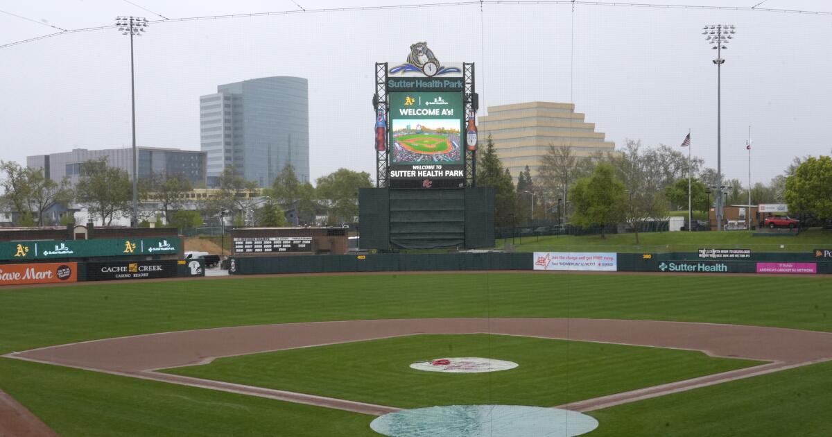 Athletics to play on grass, not artificial turf, at Sutter Health Park in Sacramento