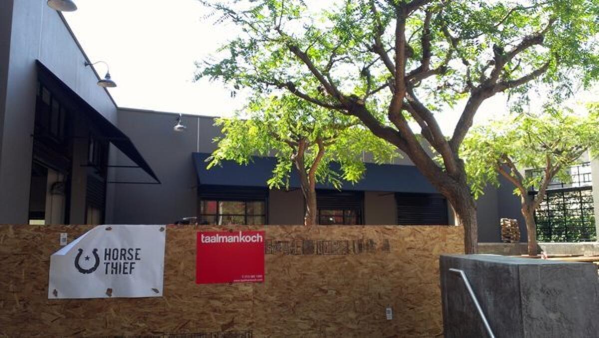 Horse Thief, specializing in Texas barbecue, plans to open next week at Grand Central Market.