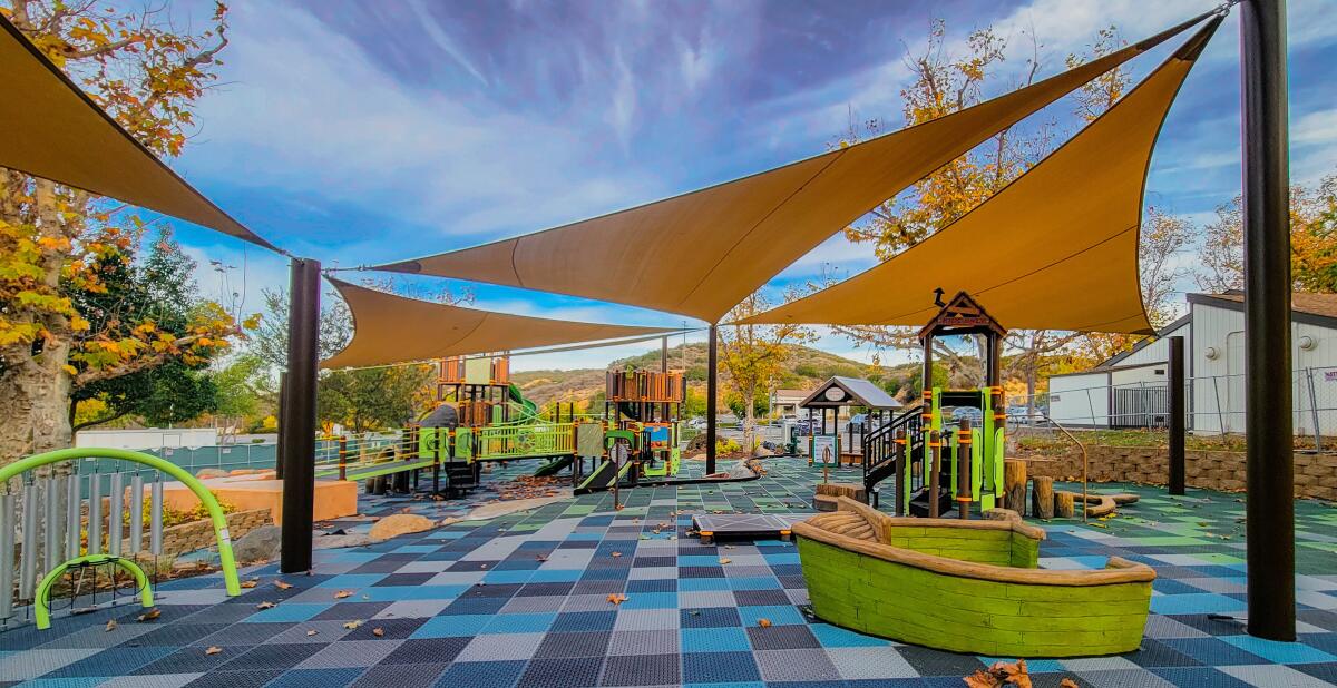 Poway unveils new $1.4M, all-abilities playground at Lake Poway