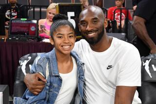 LAS VEGAS, NEVADA - JULY 27: Gianna Bryant and her father, former NBA player Kobe Bryant, attend the WNBA All-Star Game 2019 at the Mandalay Bay Events Center on July 27, 2019 in Las Vegas, Nevada. NOTE TO USER: User expressly acknowledges and agrees that, by downloading and or using this photograph, User is consenting to the terms and conditions of the Getty Images License Agreement. (Photo by Ethan Miller/Getty Images)