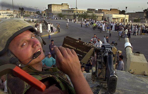 British Marines in Basra