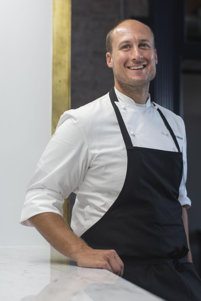 Pasjoli chef Dave Beran, who is switching to a tasting menu format this month at his Santa Monica restaurant.