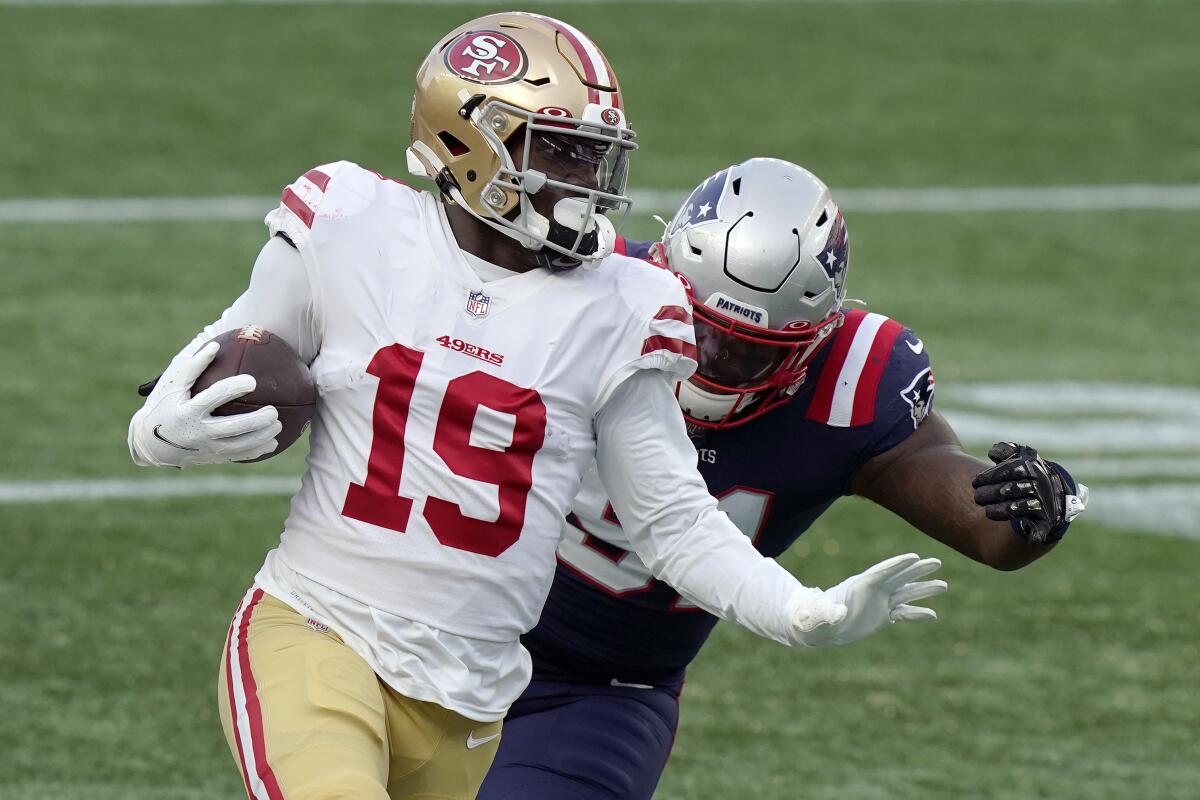 Samuel, Wilson to miss 49ers game vs. Seahawks - The San Diego