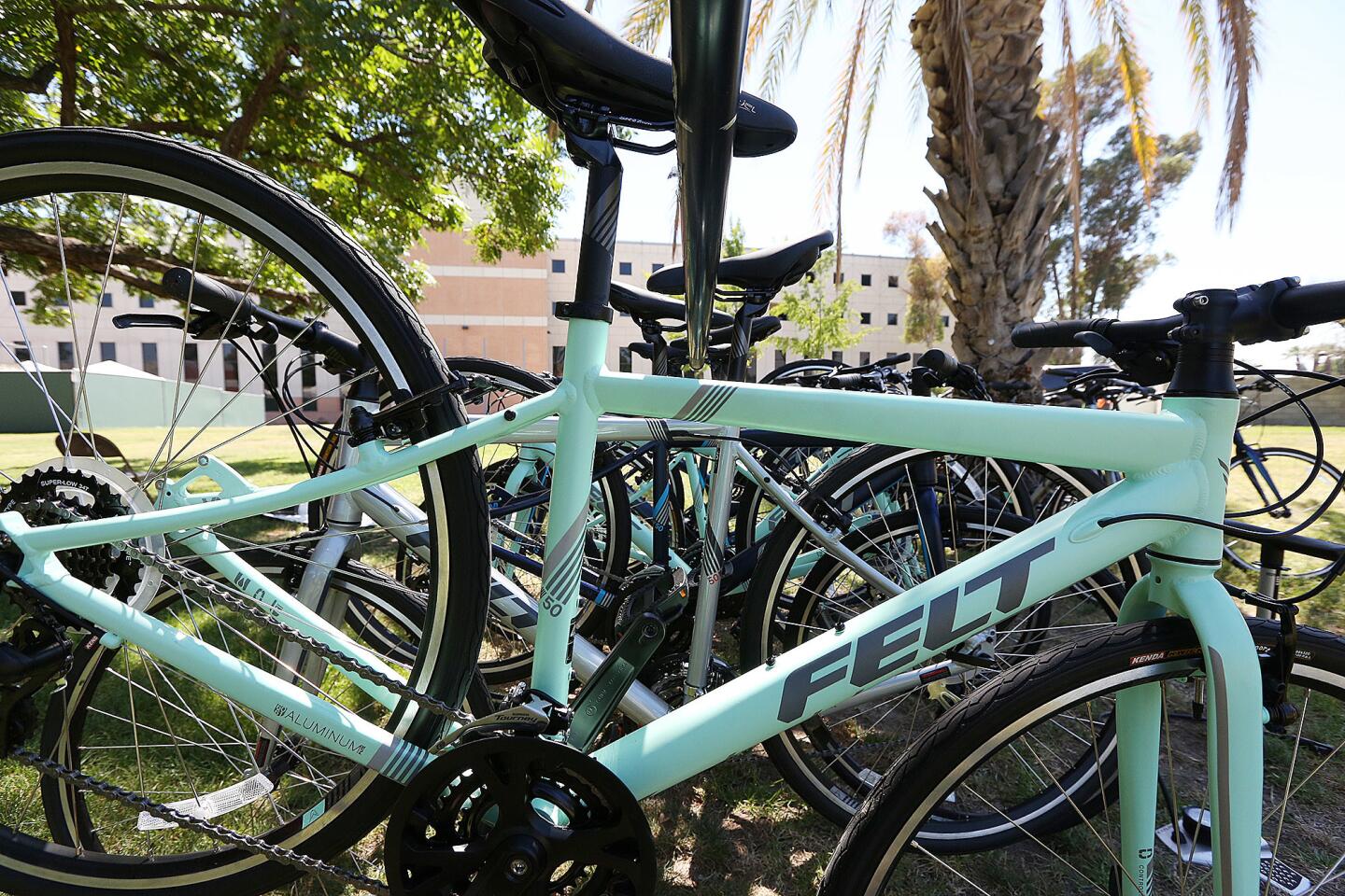 Photo Gallery: Foster youth gifted bicycles thanks to brothers’ charitable efforts