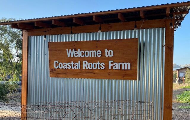 The event was held at Coastal Roots Farm.
