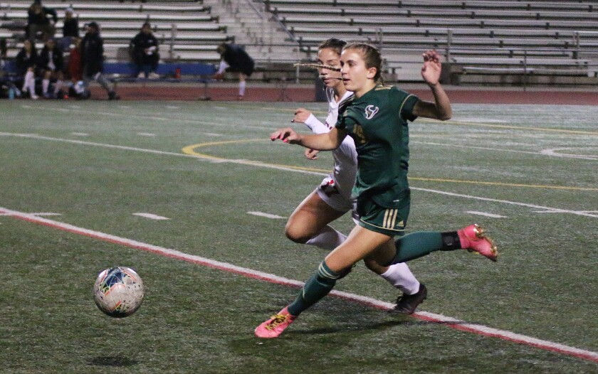 Sophomore Annie DeHaan has been a standout defender for defending CIF Open champion LCC.