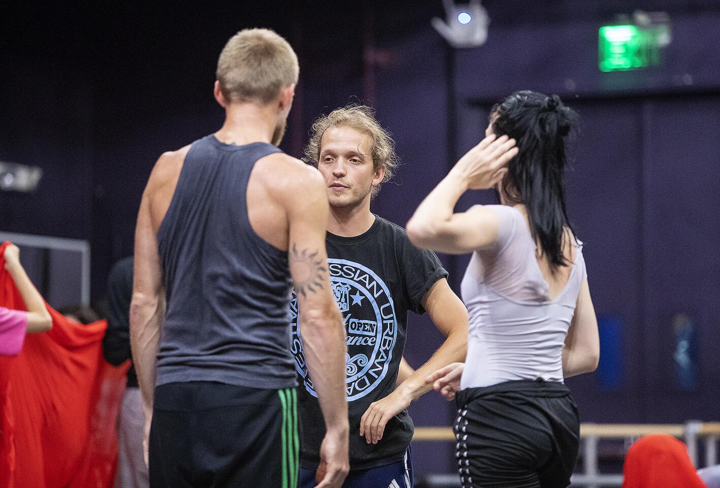 Photo Gallery: rehearsal for Isadora at the Segerstrom Center for the Arts