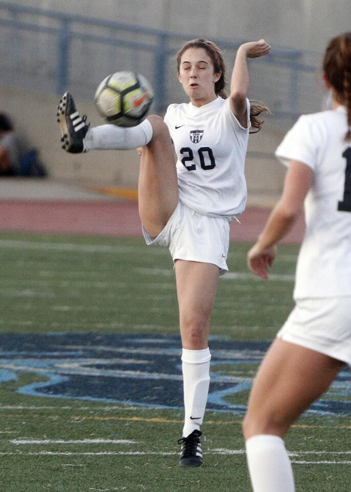 Photo Gallery: Crescenta Valley vs. Flintridge Sacred Heart Academy girls' soccer