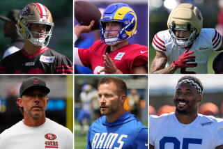 Rams vs. 49ers matchup.
