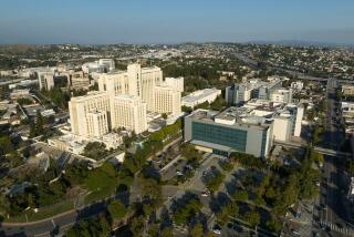 LOS ANGELES, CA - AUGUST 15: Los Angeles General Medical Center restrains psychiatric patients at the Augustus Hawkins Mental Health Center at a higher rate than any other hospital in the state. Photographed at Los Angeles General Medical Center on Tuesday, Aug. 15, 2023 in Los Angeles, CA. (Myung J. Chun / Los Angeles Times)